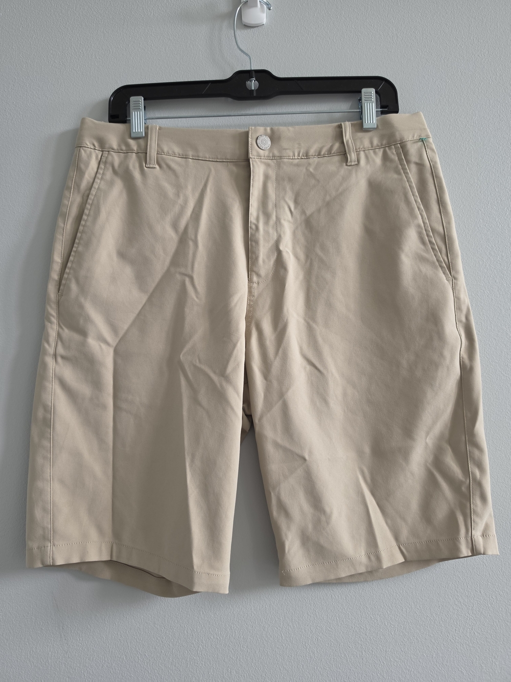 Puma Golf Shorts Mens 32 Khaki Tan Performance 10 Inch Inseam